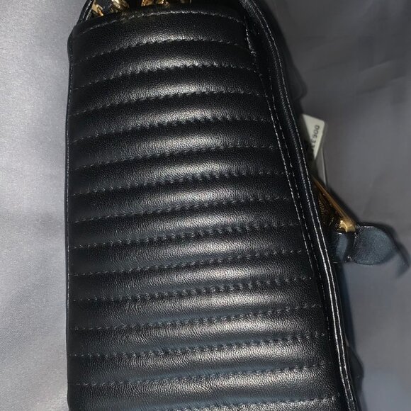 Moschino Milano Couture Black Biker Jacket Handbag - Picture 4 of 6